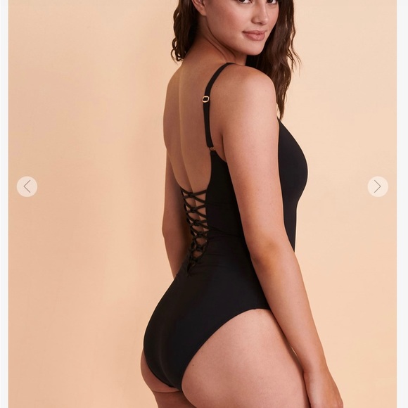 Rod Beattie | Lacedown One-Piece Swimsuit -Size 8 - Picture 6 of 8